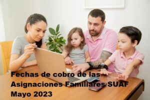 Asignaciones Familiares SUAF Mayo 2023